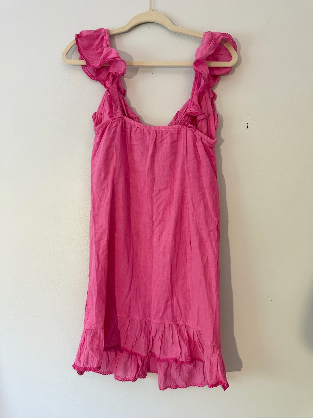 Free People Jen's pirates booty pink mini dress - Picture 2 of 6